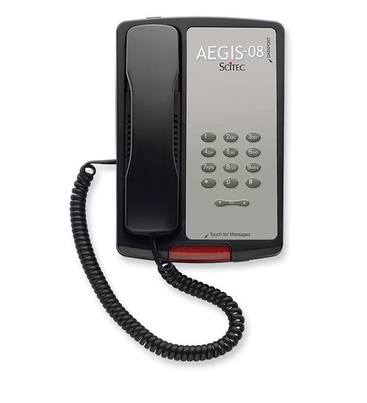 Cetis P-08BK 80002 Aegis Single Line Phone