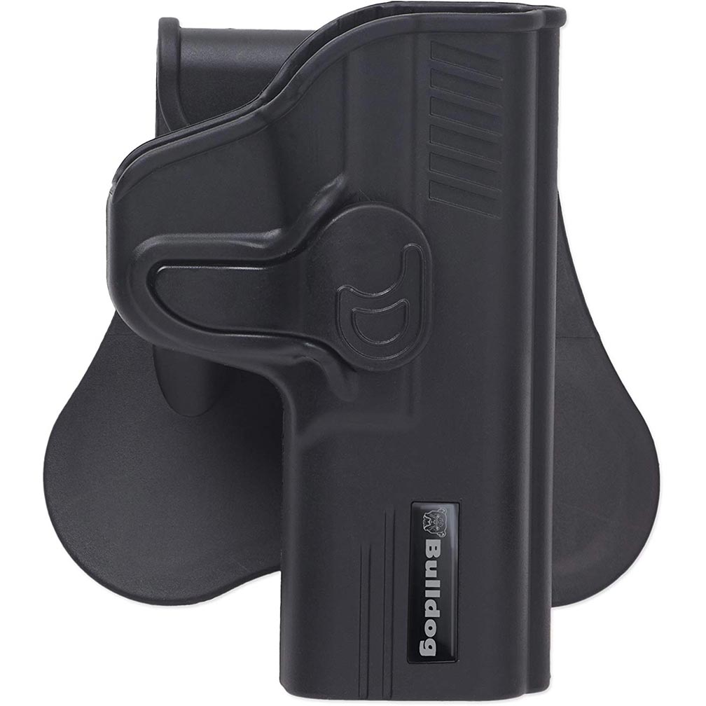 Bulldog RRG43 Rapid Release Polymer Holster With Paddle Right Hand Only