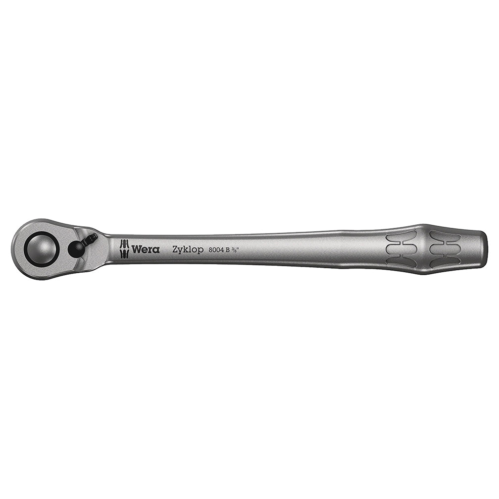 Wera 05004034001 8004 B Zyklop Metal Ratchet with Switch Lever 3/8 Drive Multi