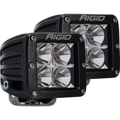Rigid Industries 202113 LED D-Series Pro 3" Flood Beam - Pair