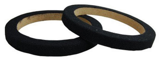 Nippon RING065CBK 6.5" Black Carpeted Speaker Ring pair