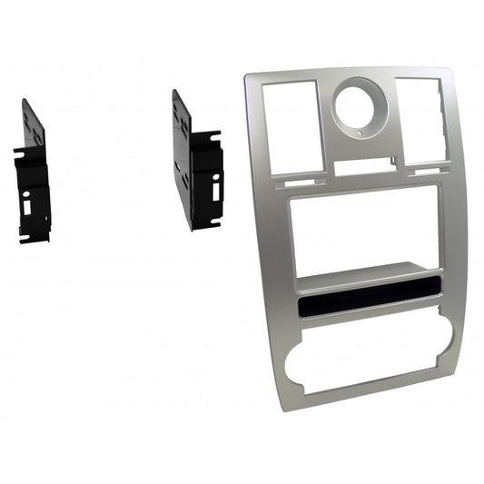 American International CDK637S Double Din Kit 2005-07 Chrysler 300 (Silver)
