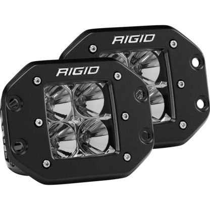 Rigid Industries 212113 D-Series Pro 3" x 3" Dually Flood Lights - Pair