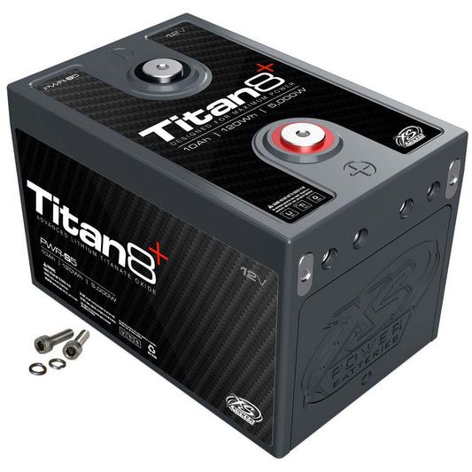 XS Power PWRS5 Titan 8 12 Volt Lithium Titanate Battery 5000 Watts / 10Ah