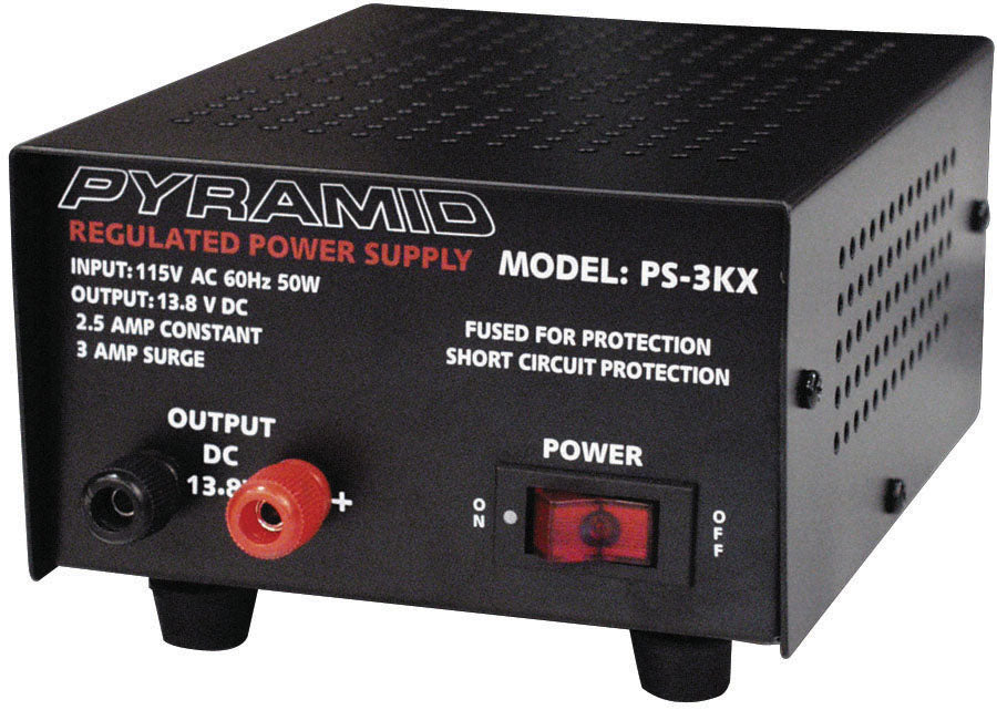 Pyramid PS3KX 2.5 Amp Power Supply