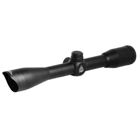 UTG SCPU432FD Hunter Scope, 4x32mm 1 Tube Mil-dot with Airgun Rings