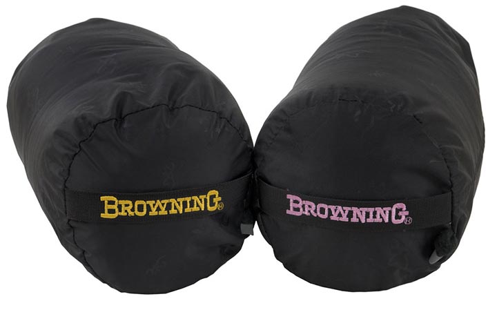 Browning Camping 7998101 Black Fleece Pillow Pink BuckMark