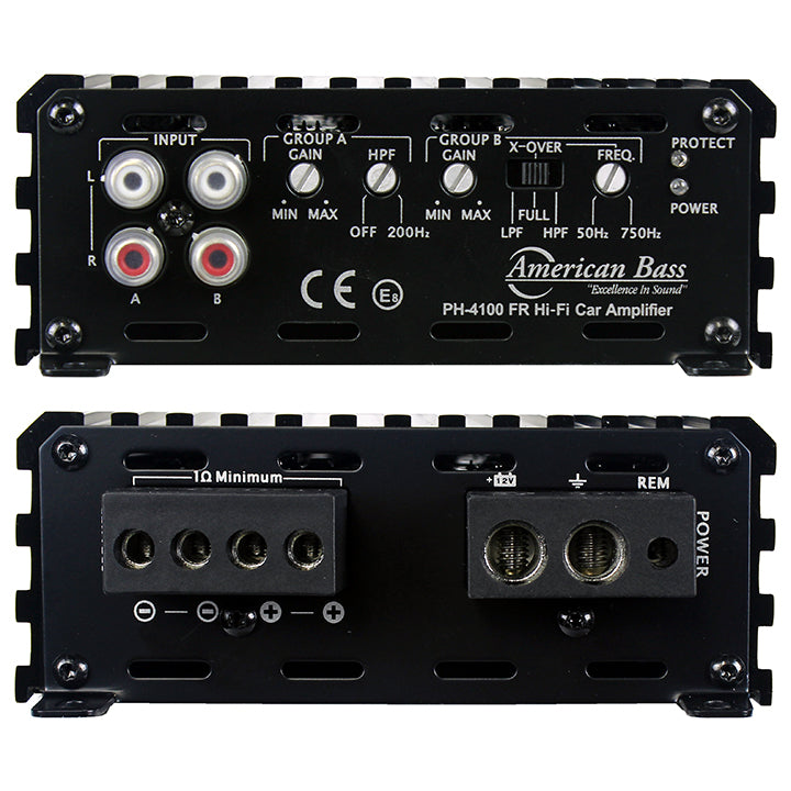 American Bass 4000W Max Class D Amplifier Phantom Micro-Technology