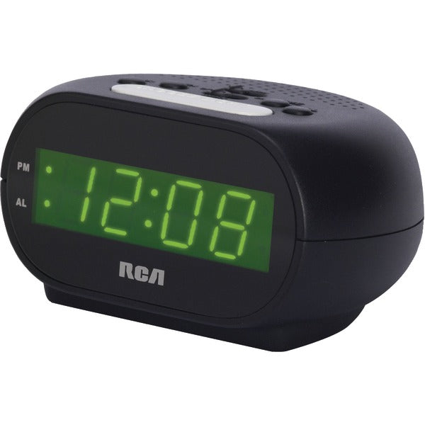 RCA RCD20 Alarm Clock with .7" Green Display