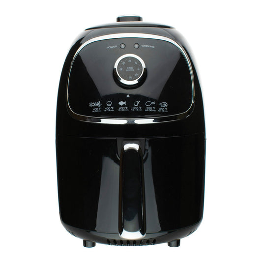 Brentwood Appl. AF-202BK 2-Quart Small Electric Air Fryer w/Timer & Temp Control