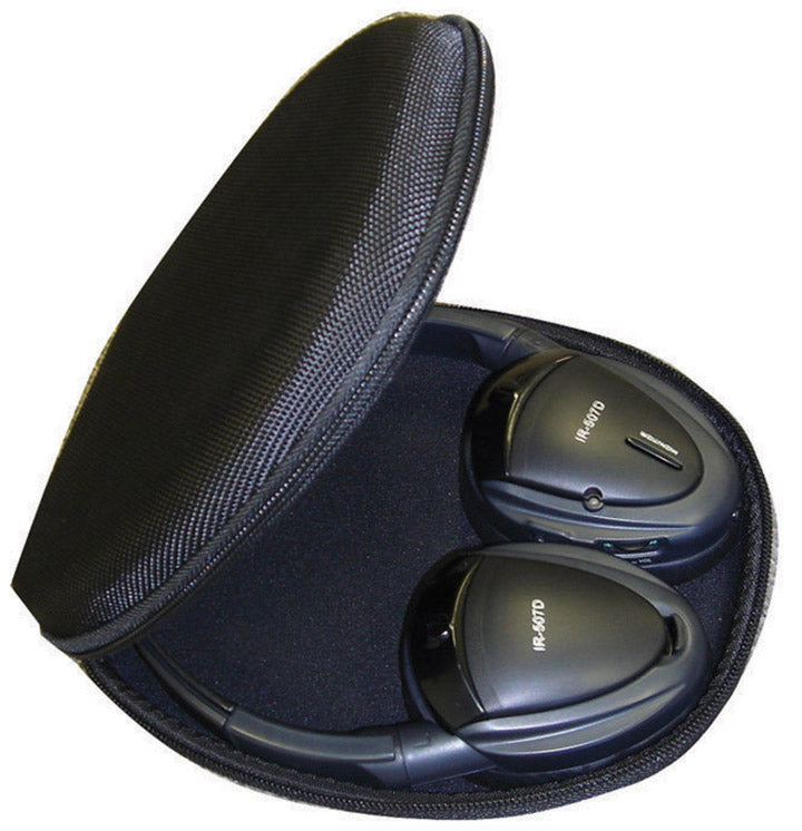 Power Acoustik HP12S Swivel Ear Pad 2CH Wireless Headphones