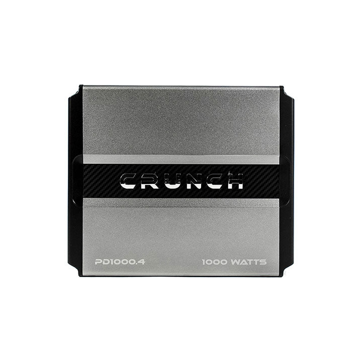 Crunch PD 1000.4 Power Drive Bridgeable Amplifier 1000 Watts Class Ab 4 ch