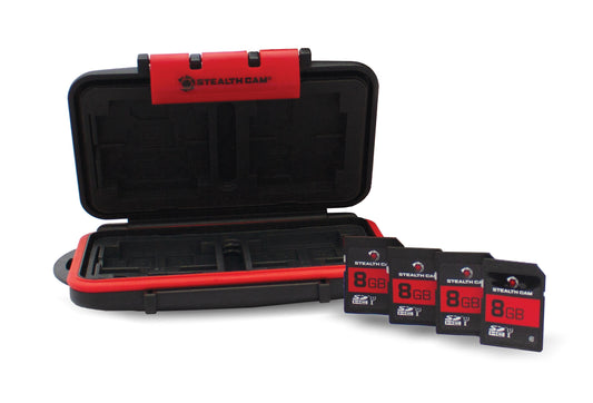 Stealthcam MCSC-8GB4PK 16 Card Slot Case w/(4) 8gb Sd Card
