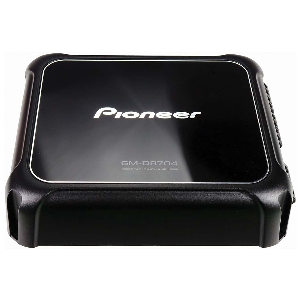 Pioneer GMD8704 4CH Class D Amplifier 1200W Max Bass Knob