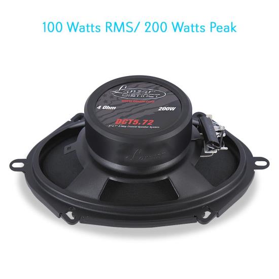 Lanzar DCT5.72 5"x7" 200-Watt 2-Way Coaxial Speaker Pair