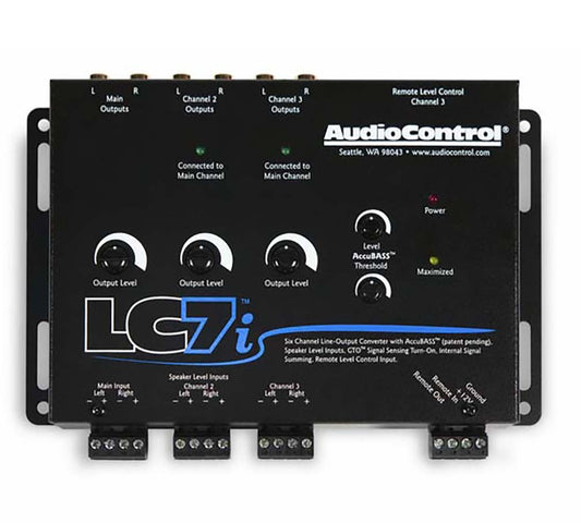 AudioControl LC7I 6-Channel Line Output Converter with Bass Restoration