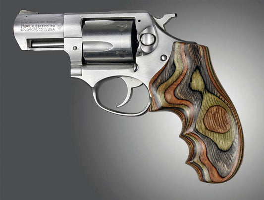 Hogue 81400 Ruger Sp101 Lamo Camo (Hardwood Grip)