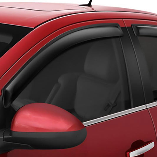 Auto Vent Shade Original Ventvisor Side Window Deflector Dark Smoke 4Pc Set 2009-2013 Subaru Forest