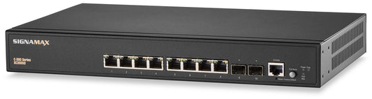 Signamax Connectivity SC30050 8 Port Gigabit PoE+ Managed Switch