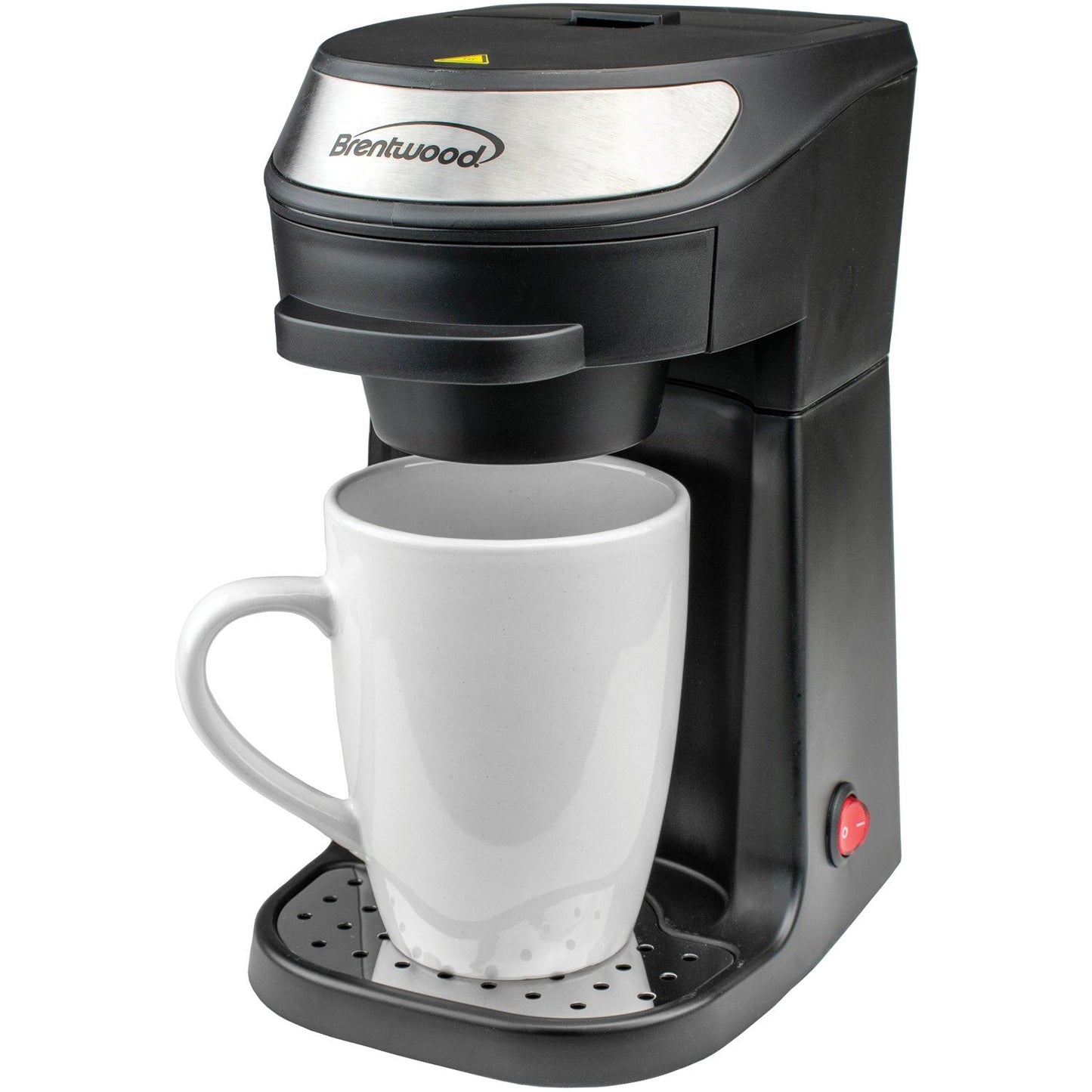 Brentwood Appl. TS-111BK Single-Serve Coffee Maker w/Mug