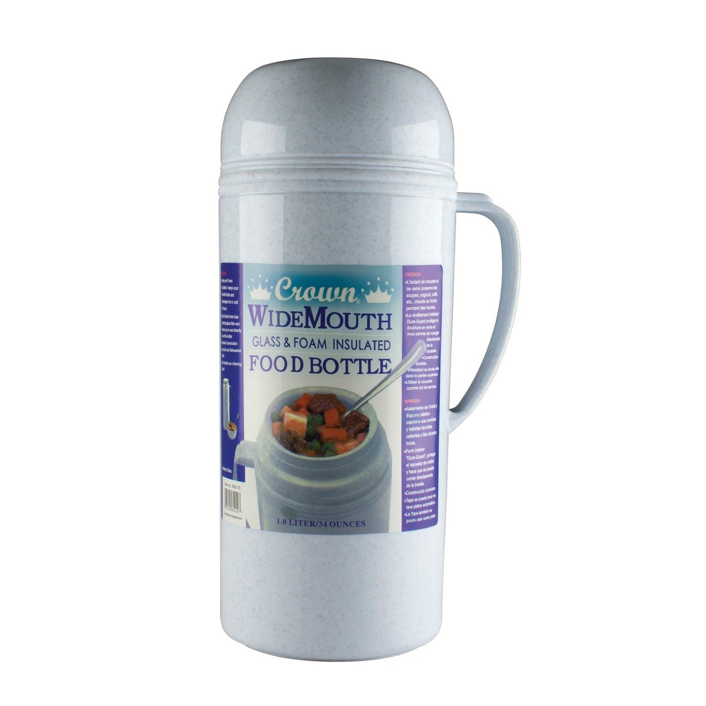 Brentwood Appl. RAZ10 Vacuum-Insulated Food Jar (34oz Capacity)