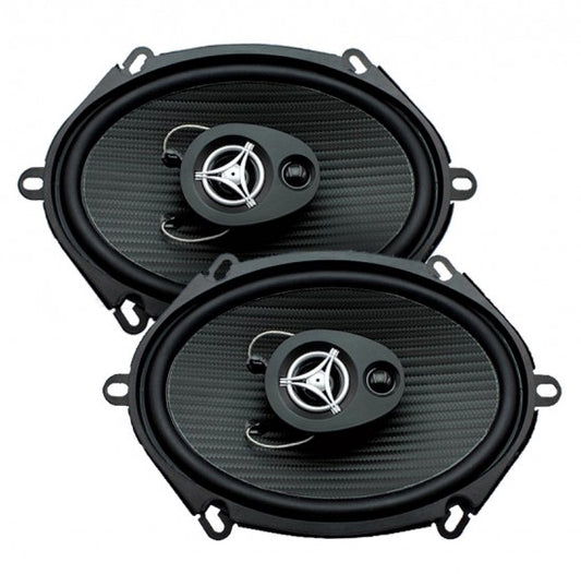 Power Acoustik EF573 Reaper 5x7" 3 way 500 Watts