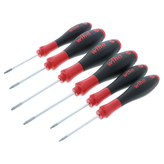 Wiha 36291 SoftFinish Torx Driver Screwdriver Set - 6 Piece