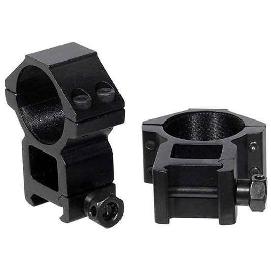 UTG RGWM30H4 30mm (2 piece) High Profile Picatinny/Weaver Rings