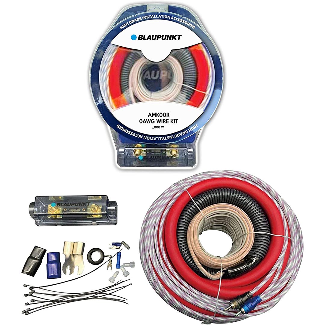 Blaupunkt AMK00R 0 Gauge Amplifier Wire Kit