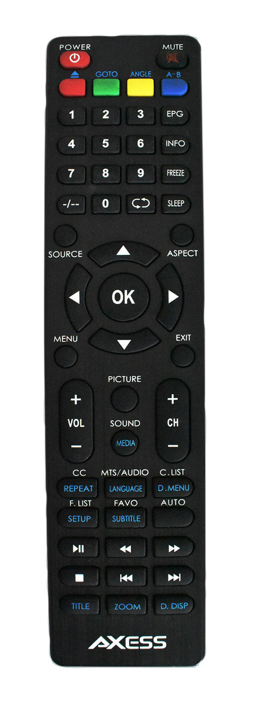 AXESS TV170513 13" LED HDTV 720P HDMI Headphone Inputs Digital Tuner w/Remote