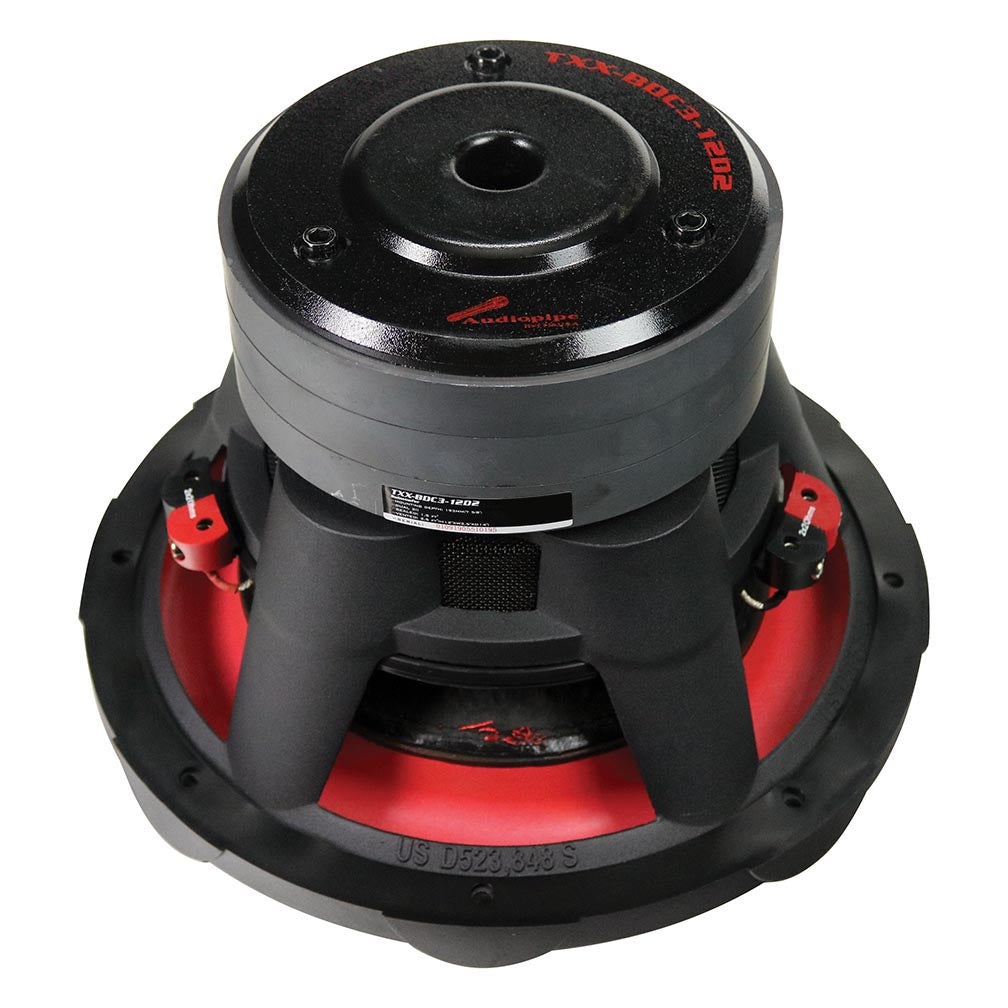 Audiopipe TXXBDC312D2 12? Woofer 900W RMS/1800W Max Dual 2 Ohm Voice C ...