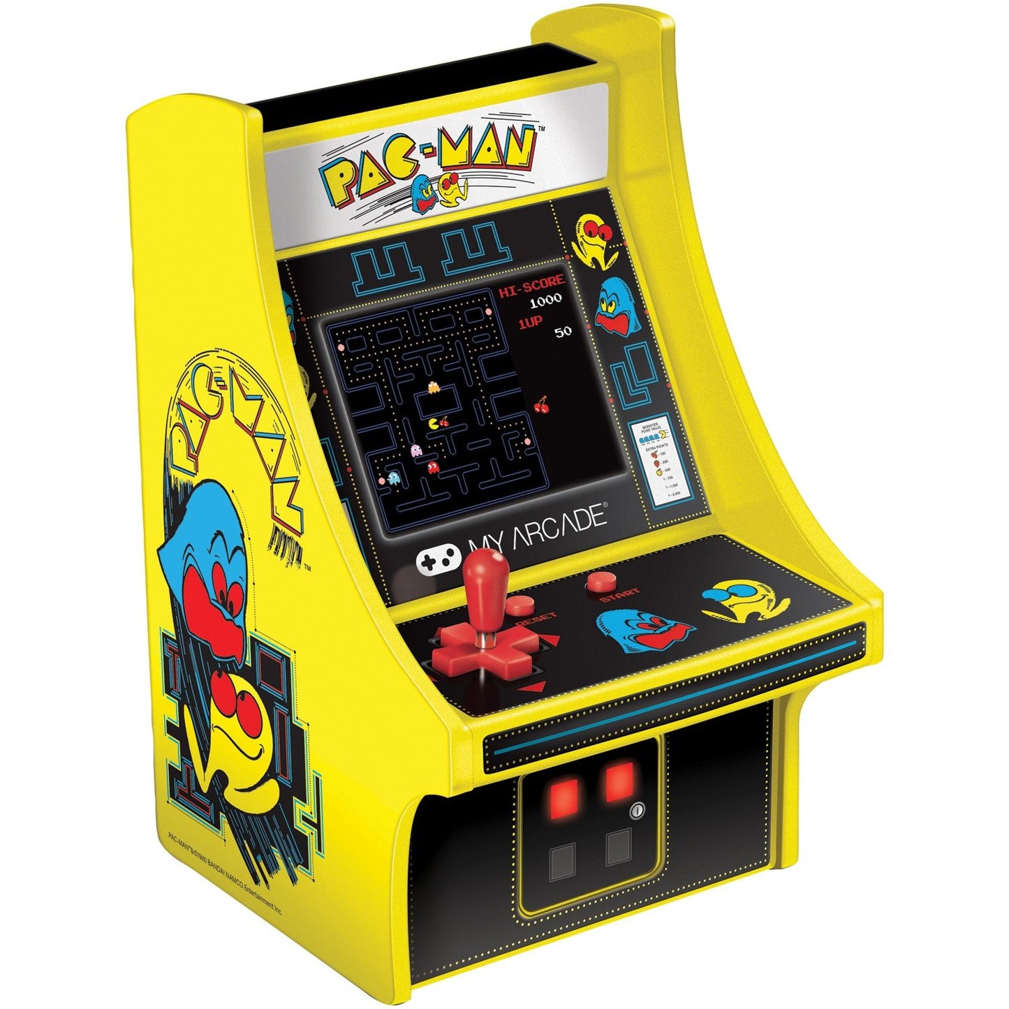 MY ARCADE DGUNL-3220 Pac Man Micro Player (Yellow)