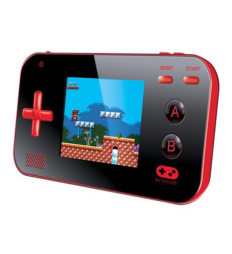 Dreamgear DGUN-2889 My Arcade Portable W/220 Games Red/black