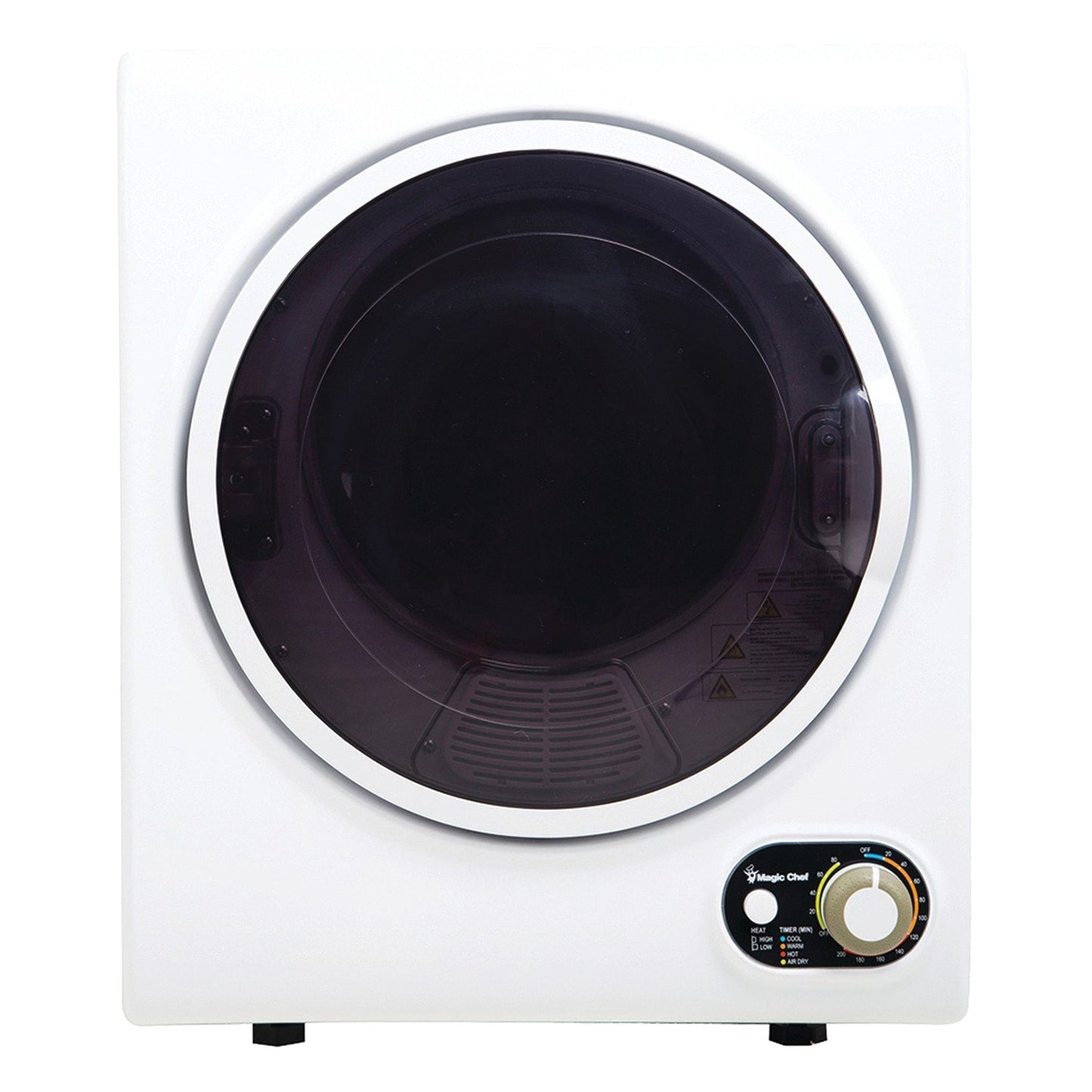 MAGIC CHEF MCSDRY15W 1.5 Cubic-Foot Compact Electric Dryer