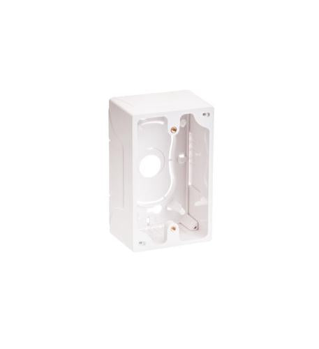 Icc ICACSMBSWH Junction Box, 1-gang, White