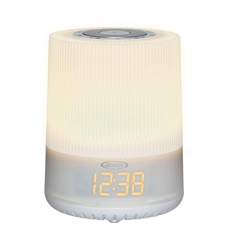 Jensen JCR-360 Mood Lamp Digital Dual Alarm Clock Radio