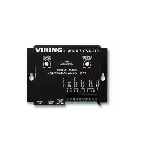 Viking electronics DNA-510 Digital Mass Notification Announcer