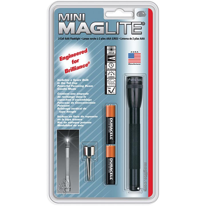 Maglite M3A016 Mini Aaa Black