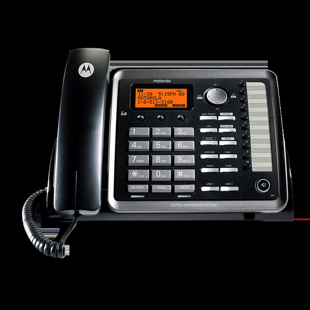 Motorola ML25254 2-Line Corded Phone w/ITAD – Deff Audio
