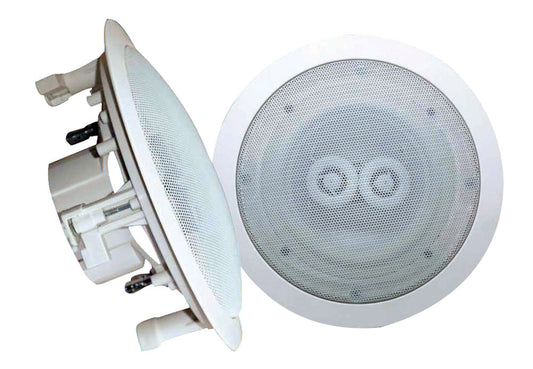 Pyle PWRC82 8" In Ceiling Outdoor Waterproof 400 Watt 2 way Speaker