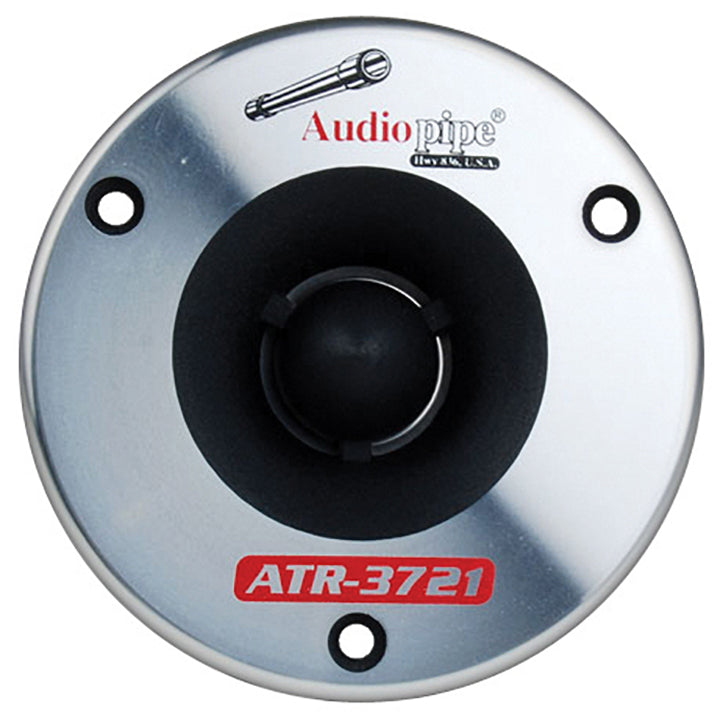 Audiopipe ATR3721 3.75" 350 Watt Aluminum Bullet Car Tweeter pair