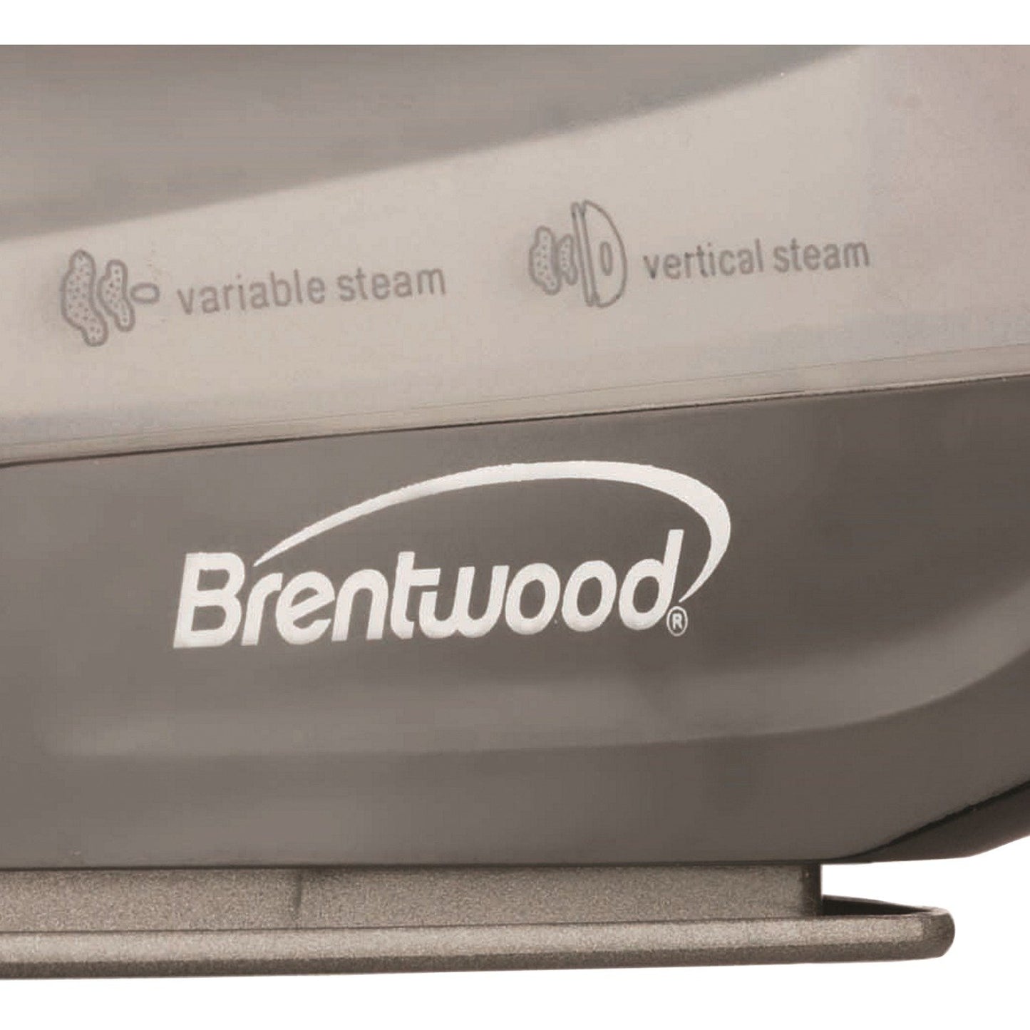 BRENTWOOD MPI-54 Nonstck Steam/Dry Iron Red