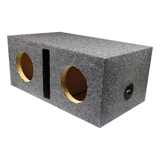Qpower QHD265V Dual Sealed 6.5" Heavy Duty Woofer Box Vented