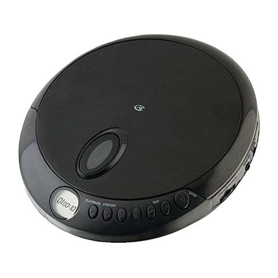 GPX PC301B Portable CD Player with Stereo Earbuds AntiSkip Protection