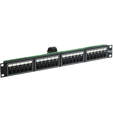 Icc ICMPPTF242 Patch Panel,f/telco,6p2c,24-port,1rm