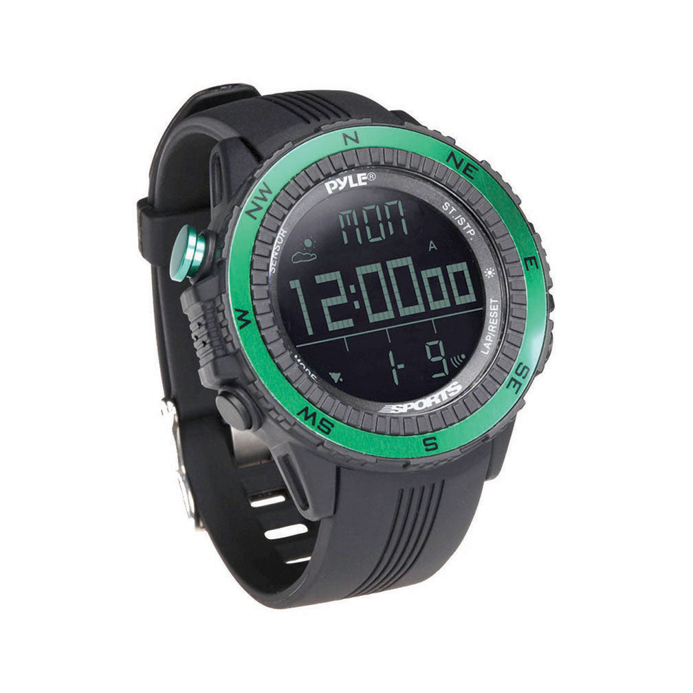 Pyle PSWWM82GN Multifunction Active Sports Watch Green