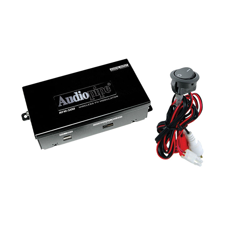 Audiopipe RFM500 2 channel wireless FM Modulator