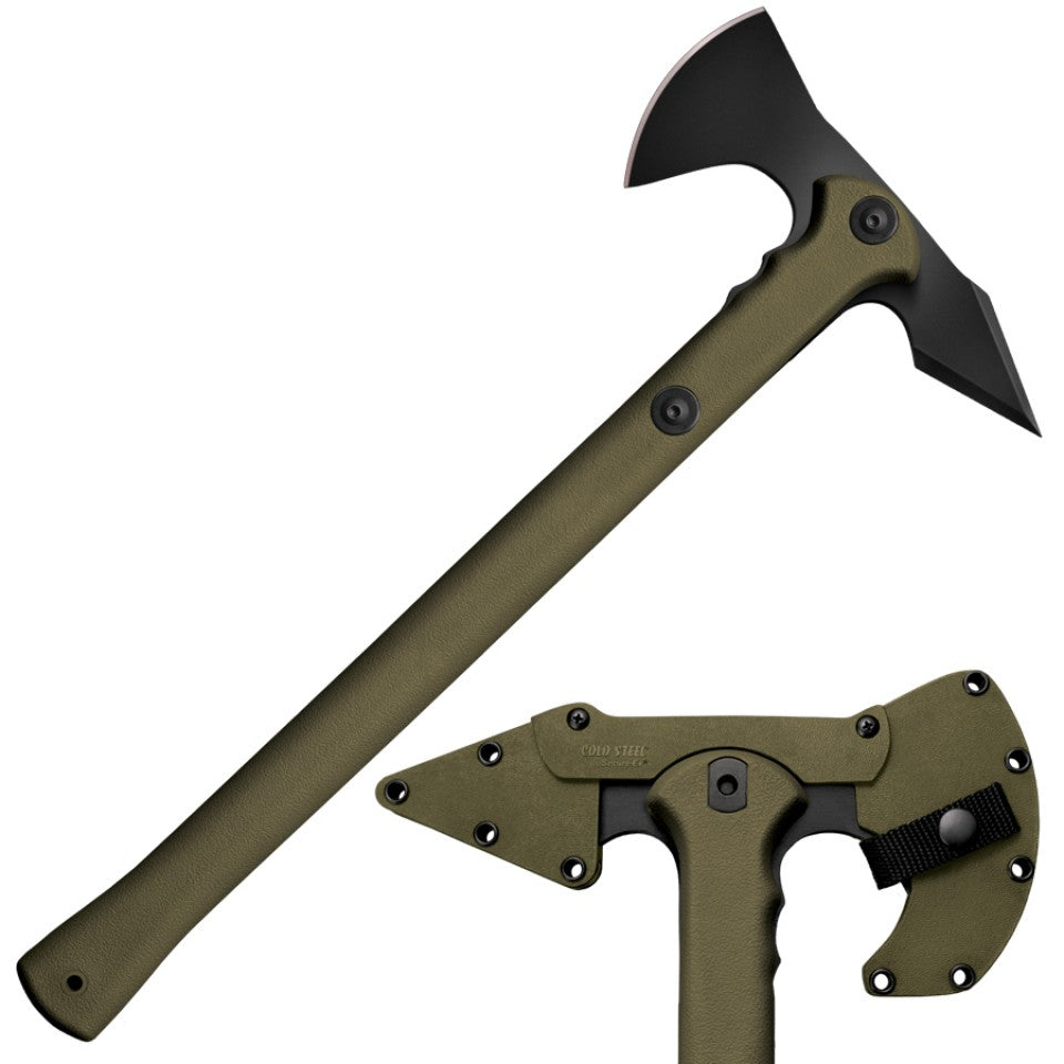 COLD STEEL 90PTHG Trench Hawk OD Green Axe