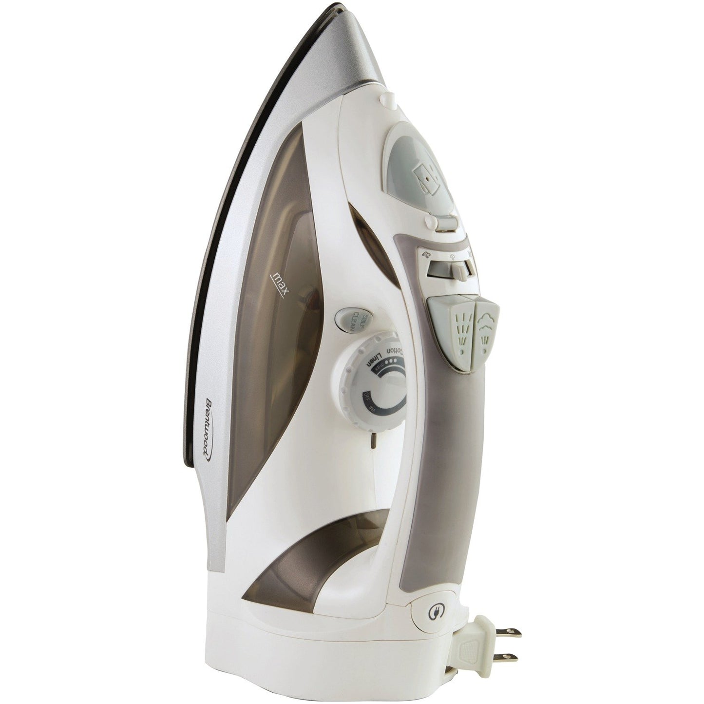 Brentwood Appl. MPI-59W Steam Iron w/Retractable Cord