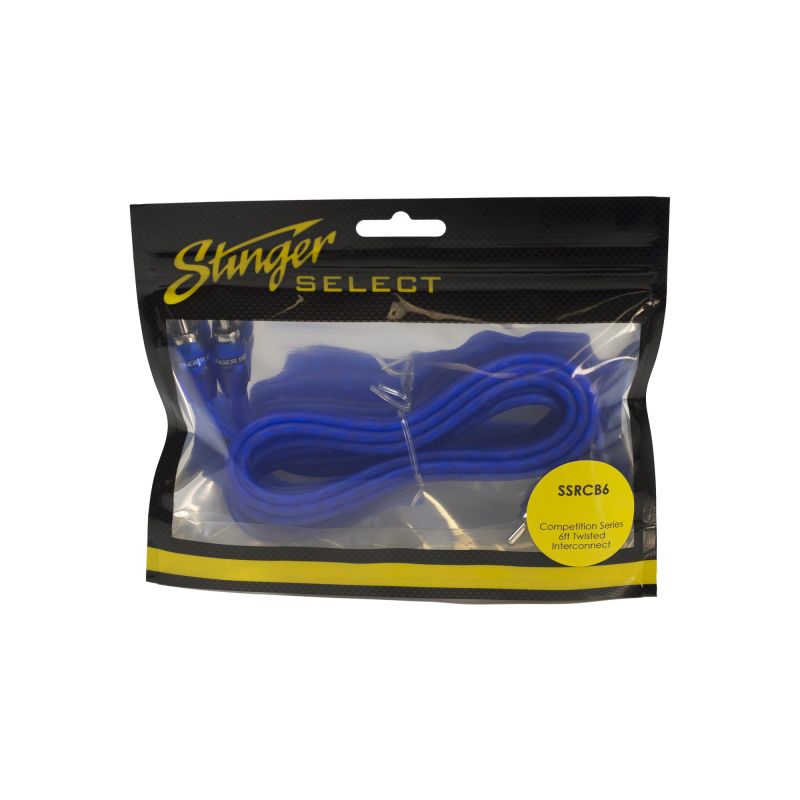 Stinger SSRCB6 6Ft. RCA Cable